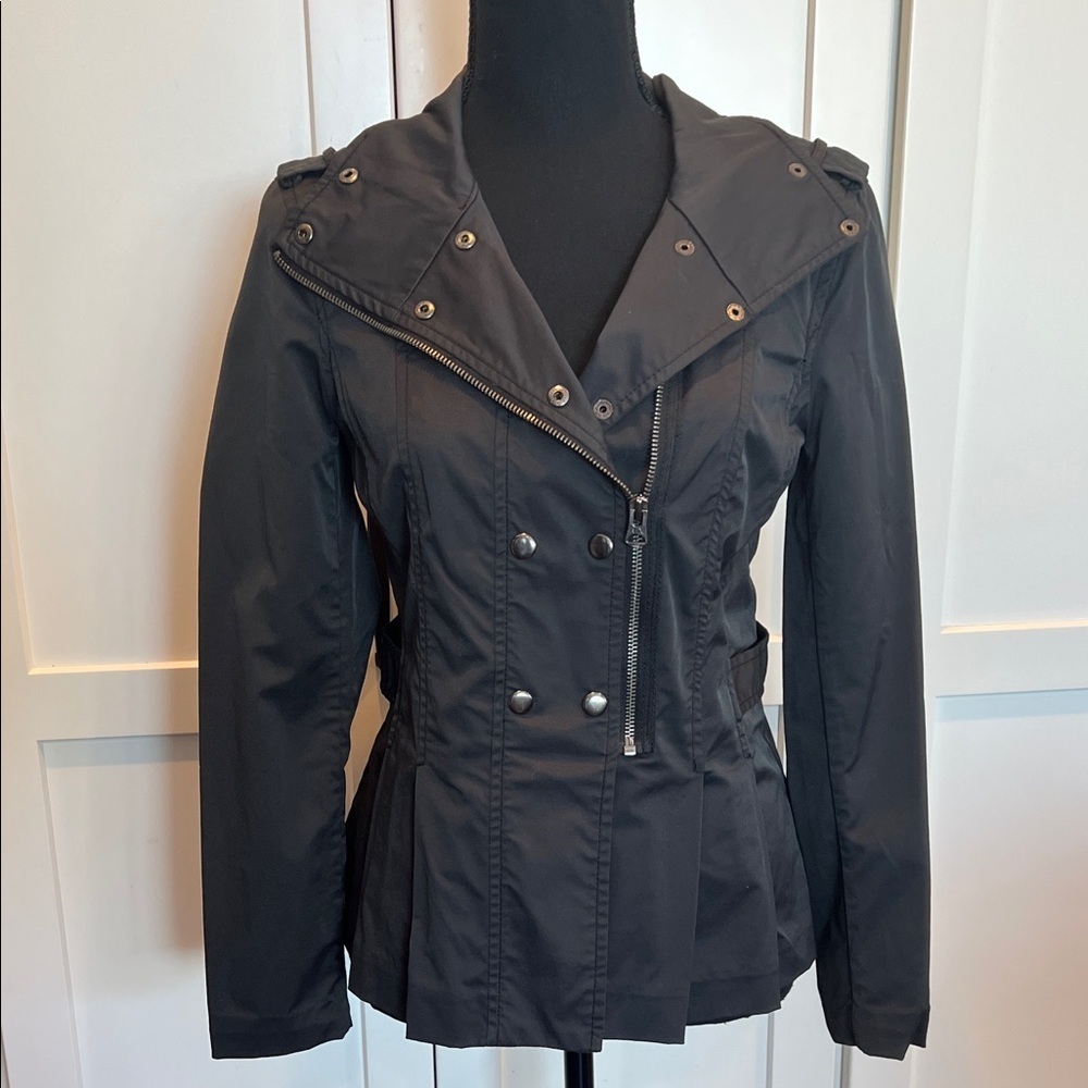 Armani Exchange ARMANI EXCHANGE Black Utility Black Utility Jackets Size SP